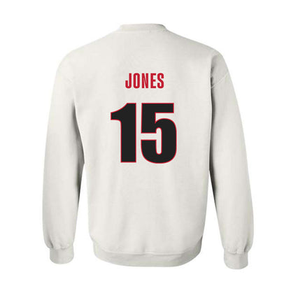 Georgia - NCAA Football : Demello Jones - Classic Shersey Crewneck Sweatshirt-1