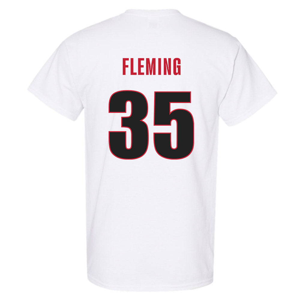 Georgia - NCAA Football : Jacob Fleming - Classic Shersey T-Shirt-1