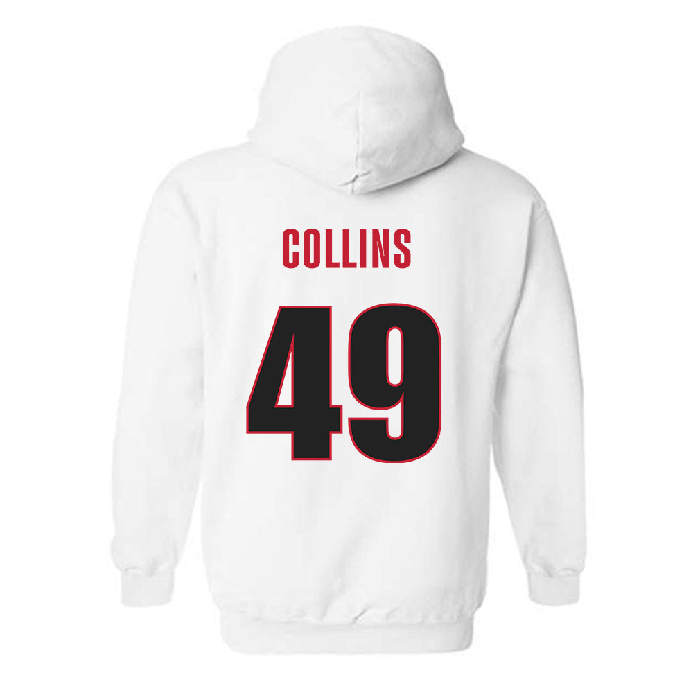 Georgia - NCAA Football : Luke Collins - Classic Shersey Hooded Sweatshirt-1