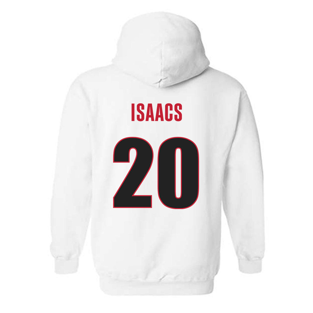 Georgia - NCAA Women's Basketball : Jordan Isaacs - Classic Shersey Hooded Sweatshirt-1