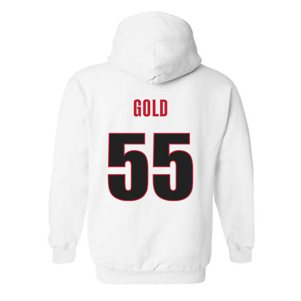 Georgia - NCAA Baseball : Ryan Gold - Classic Shersey Hooded Sweatshirt-1