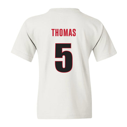 Georgia - NCAA Football : Noah Thomas - Classic Shersey Youth T-Shirt-1