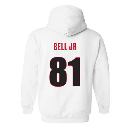 Georgia - NCAA Football : Jeremy Bell Jr - Classic Shersey Hooded Sweatshirt-1