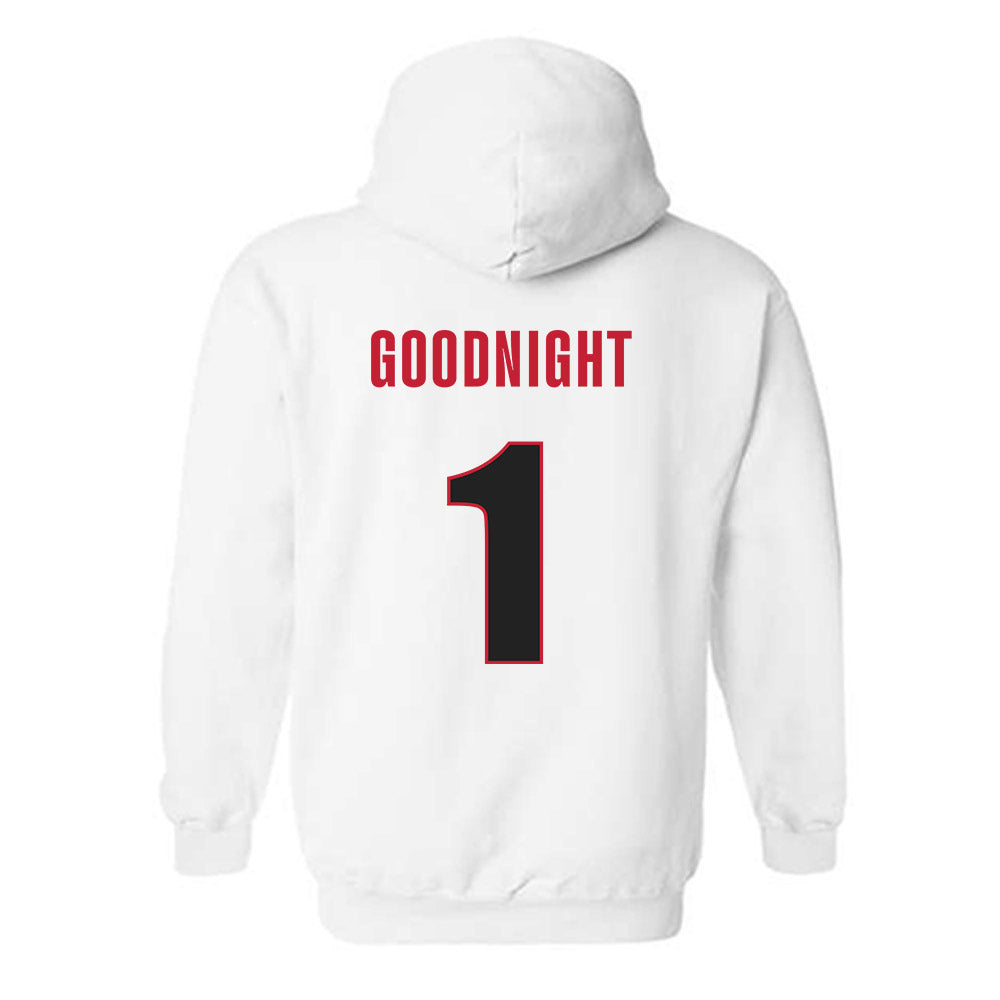 Georgia - NCAA Softball : Dallis Goodnight - Classic Shersey Hooded Sweatshirt-1