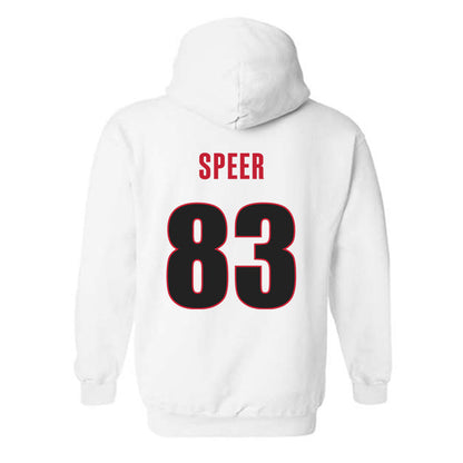 Georgia - NCAA Football : Cole Speer - Classic Shersey Hooded Sweatshirt-1