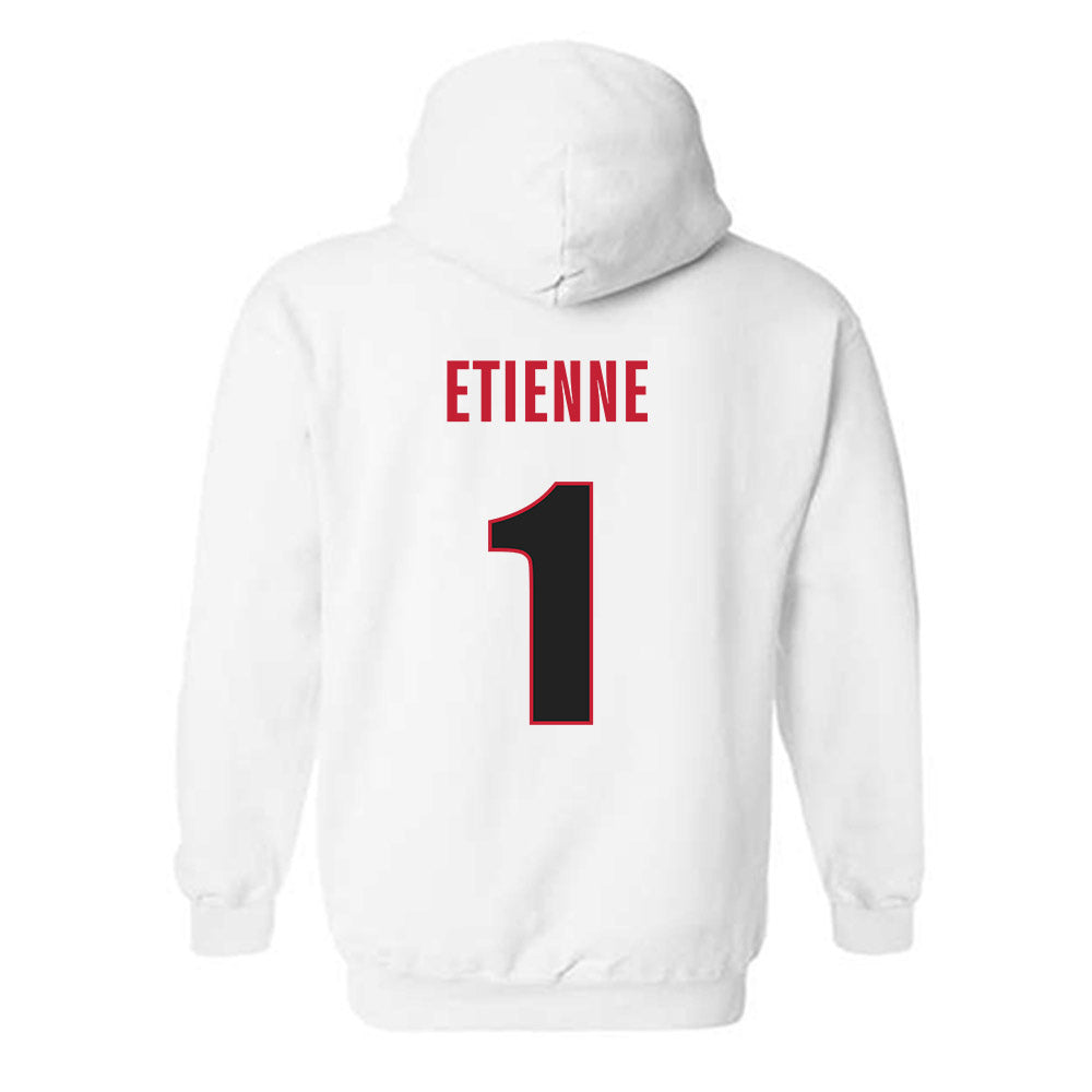 Georgia - NCAA Football : Trevor Etienne - Classic Shersey Hooded Sweatshirt-1