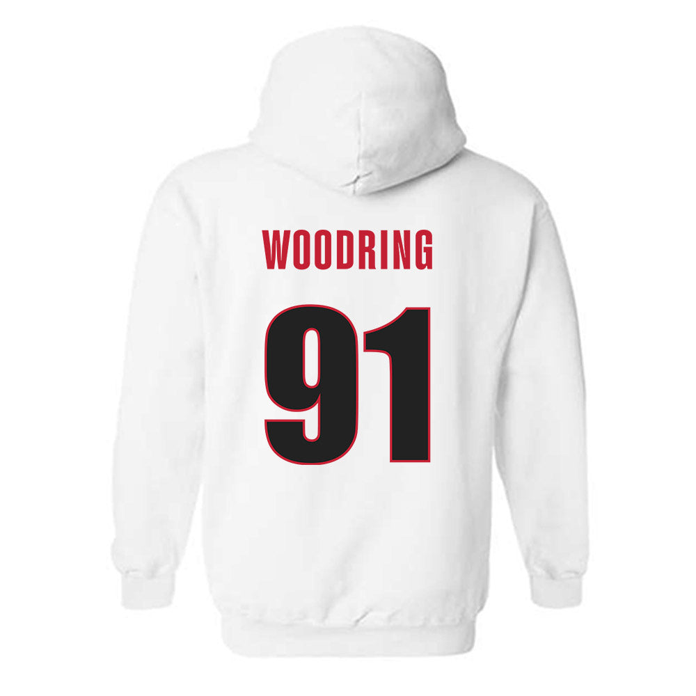 Georgia - NCAA Football : Peyton Woodring - Classic Shersey Hooded Sweatshirt-1