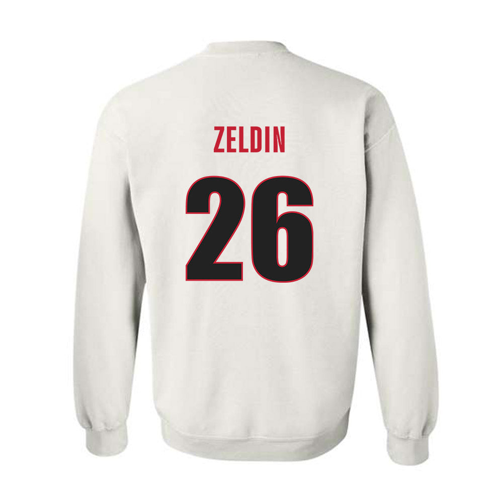 Georgia - NCAA Baseball : Brian Zeldin - Classic Shersey Crewneck Sweatshirt-1