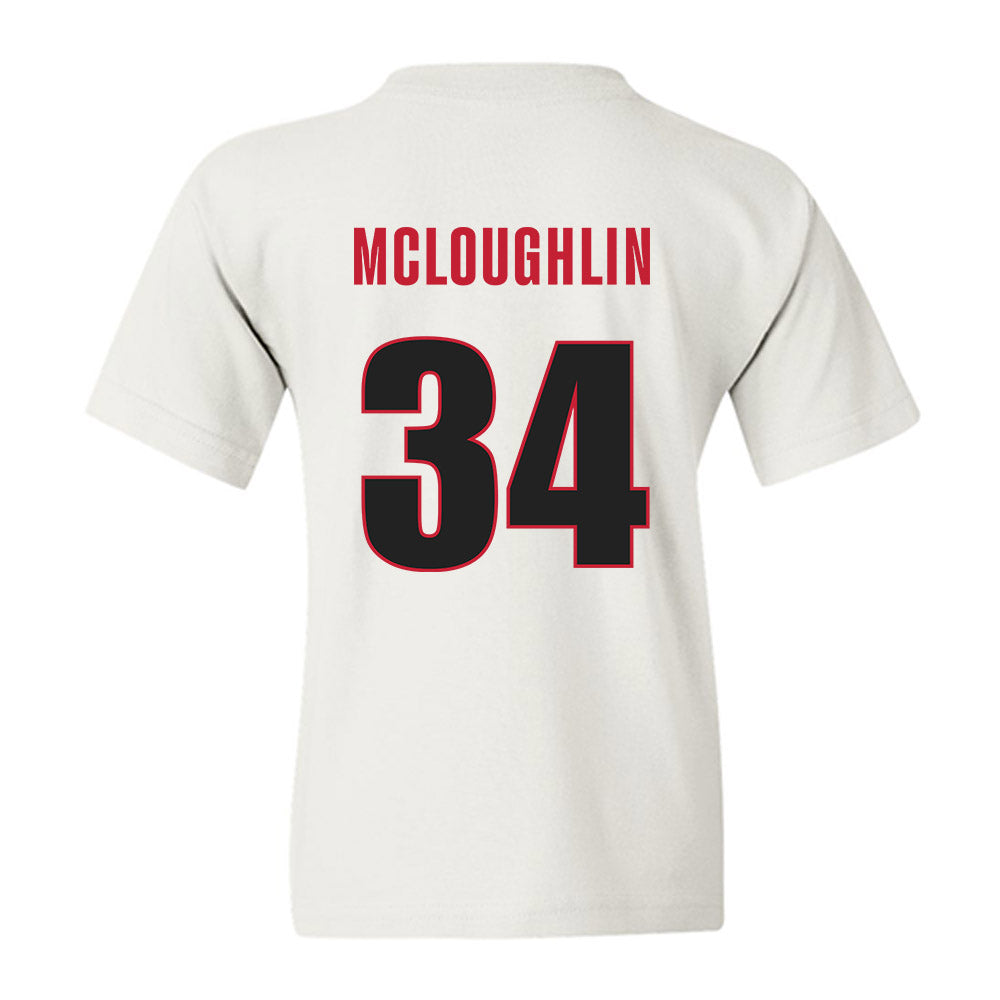 Georgia - NCAA Baseball : Tyler McLoughlin - Classic Shersey Youth T-Shirt-1