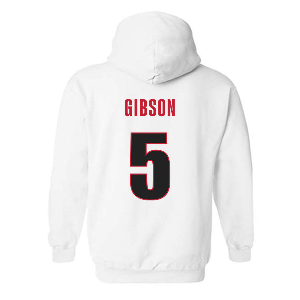 Georgia - NCAA Softball : Rachel Gibson - Classic Shersey Hooded Sweatshirt-1