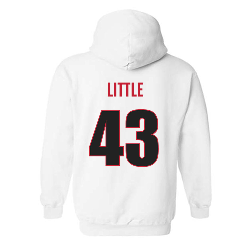 Georgia - NCAA Softball : Ada Little - Classic Shersey Hooded Sweatshirt-1