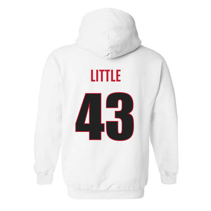 Georgia - NCAA Softball : Ada Little - Classic Shersey Hooded Sweatshirt-1