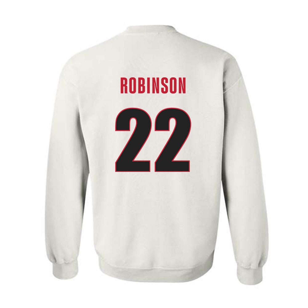 Georgia - NCAA Football : Branson Robinson - Classic Shersey Crewneck Sweatshirt-1