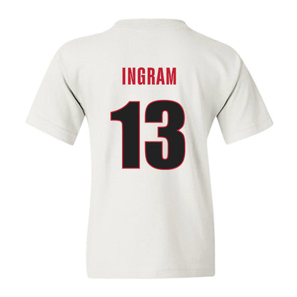 Georgia - NCAA Women's Basketball : Stefanie Ingram - Classic Shersey Youth T-Shirt-1