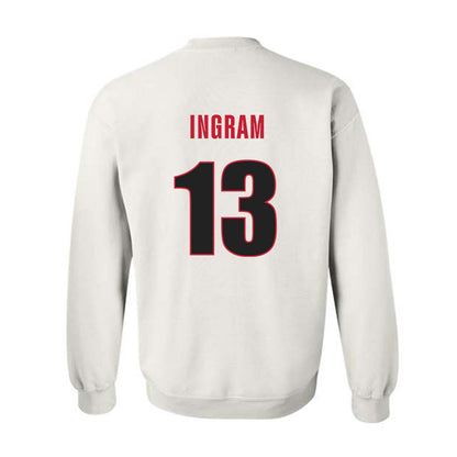 Georgia - NCAA Women's Basketball : Stefanie Ingram - Classic Shersey Crewneck Sweatshirt-1