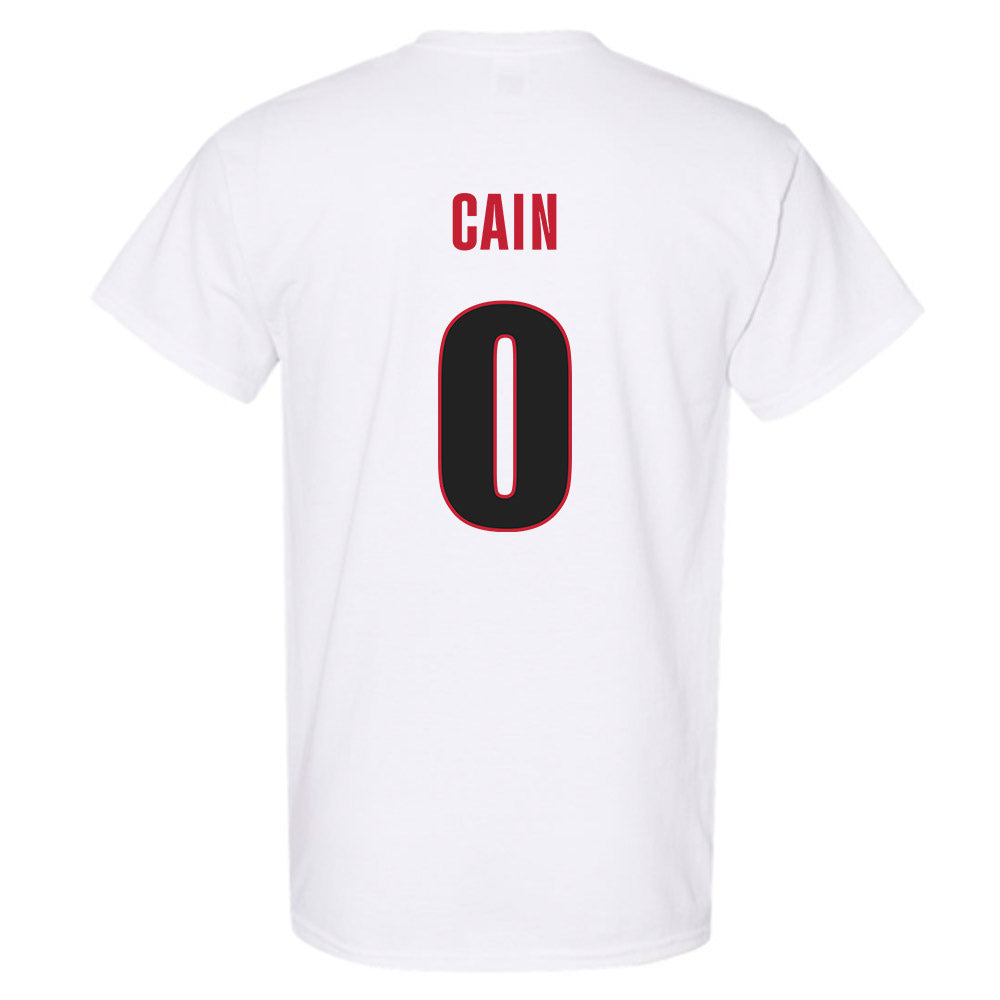 Georgia - NCAA Men's Basketball : Christopher Cain - Classic Shersey T-Shirt-1