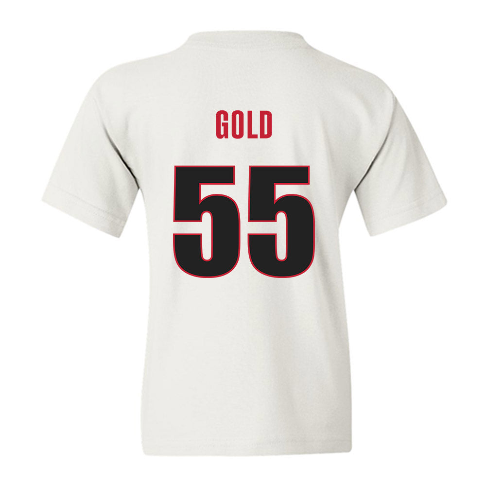 Georgia - NCAA Baseball : Ryan Gold - Classic Shersey Youth T-Shirt-1