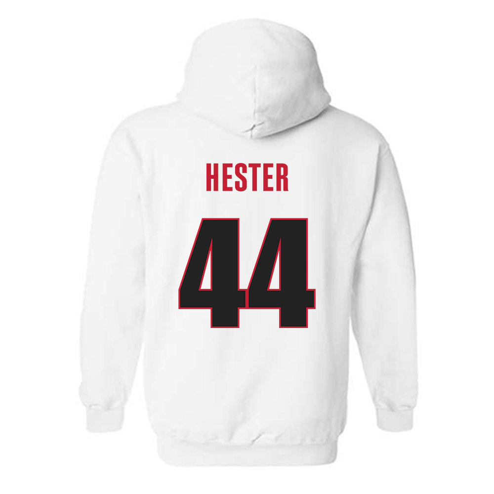 Georgia - NCAA Football : Patrick Hester - Classic Shersey Hooded Sweatshirt-1