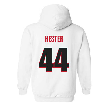 Georgia - NCAA Football : Patrick Hester - Classic Shersey Hooded Sweatshirt-1