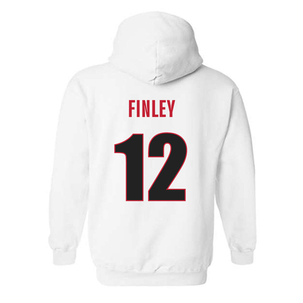 Georgia - NCAA Baseball : Leighton Finley - Classic Shersey Hooded Sweatshirt-1