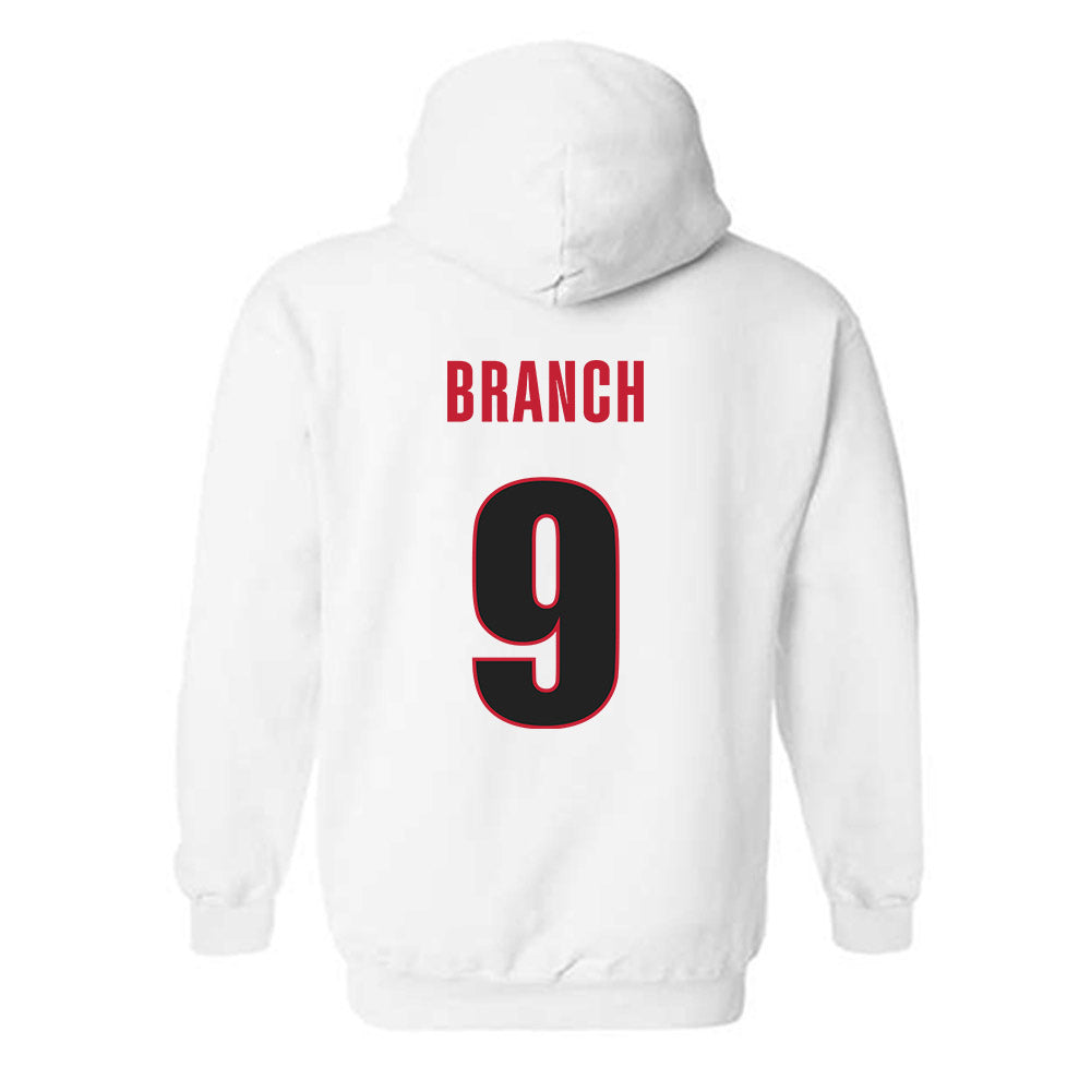 Georgia - NCAA Baseball : Kolby Branch - Classic Shersey Hooded Sweatshirt-1