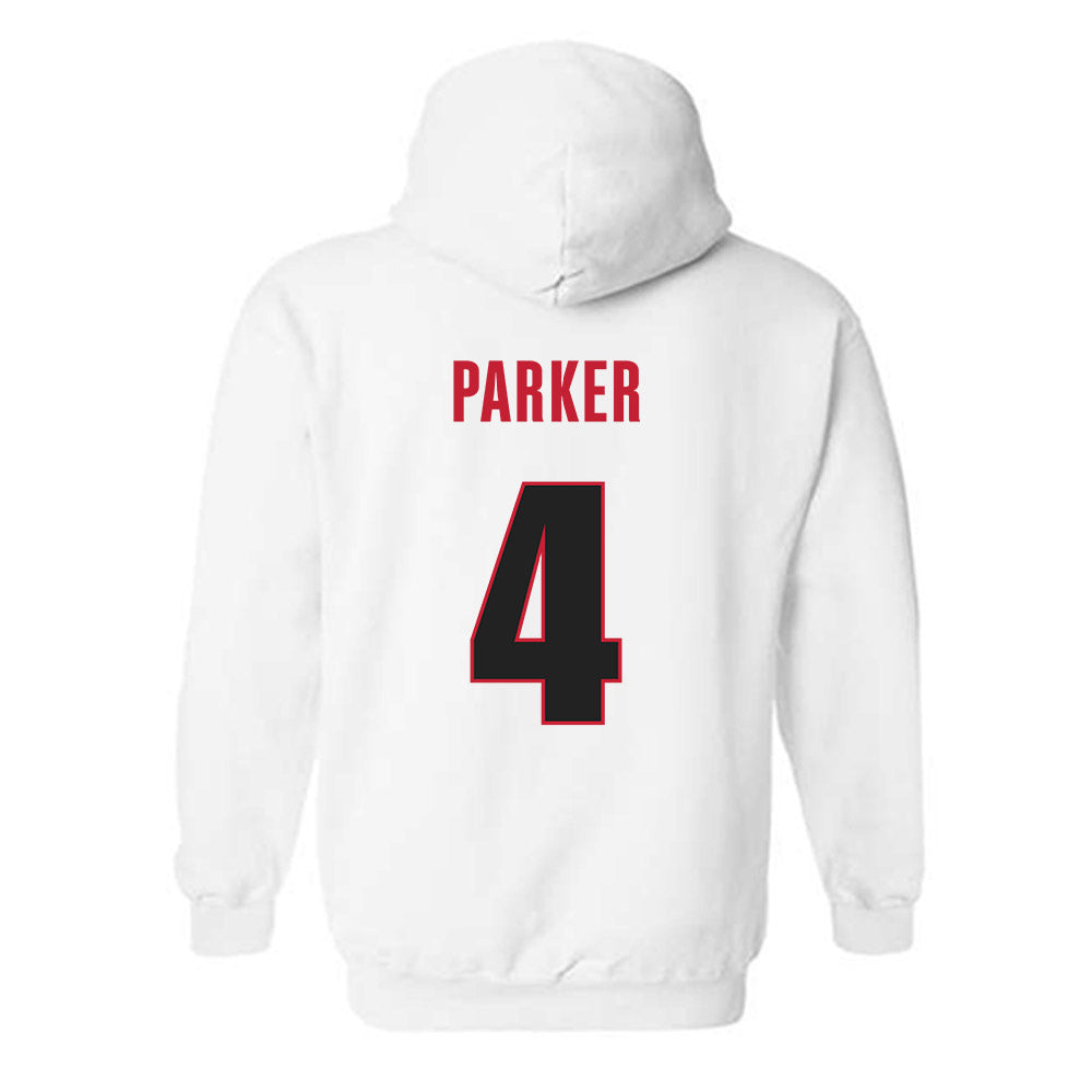 Georgia - NCAA Baseball : Erik Parker - Classic Shersey Hooded Sweatshirt-1