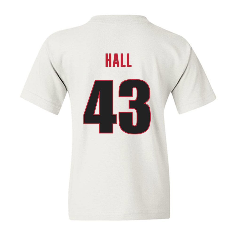 Georgia - NCAA Football : Ali Hall - Classic Shersey Youth T-Shirt-1