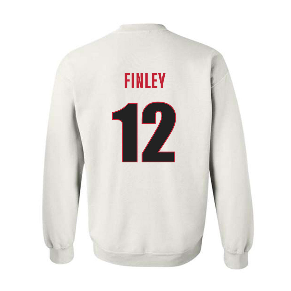 Georgia - NCAA Baseball : Leighton Finley - Classic Shersey Crewneck Sweatshirt-1