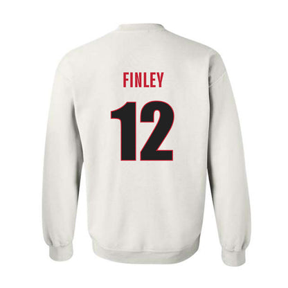 Georgia - NCAA Baseball : Leighton Finley - Classic Shersey Crewneck Sweatshirt-1