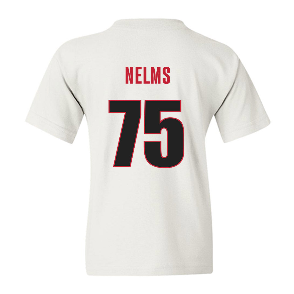 Georgia - NCAA Football : Tate Nelms - Classic Shersey Youth T-Shirt-1