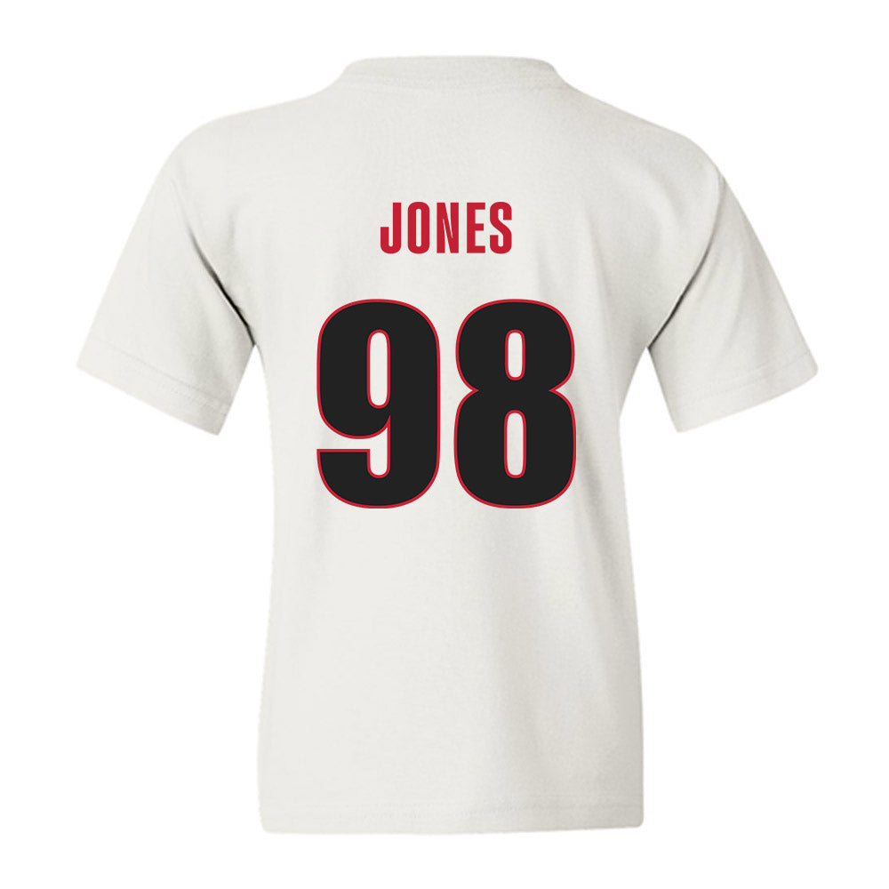 Georgia - NCAA Football : Noah Jones - Classic Shersey Youth T-Shirt-1