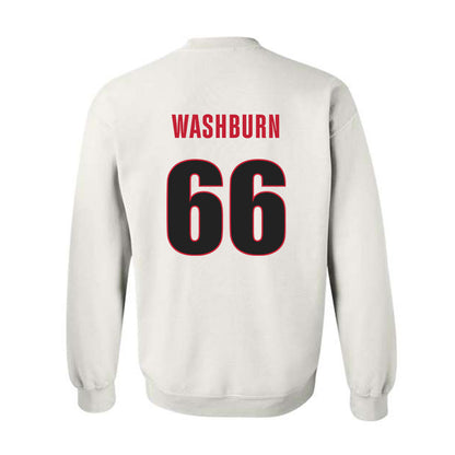 Georgia - NCAA Football : Jonathan Washburn - Classic Shersey Crewneck Sweatshirt-1