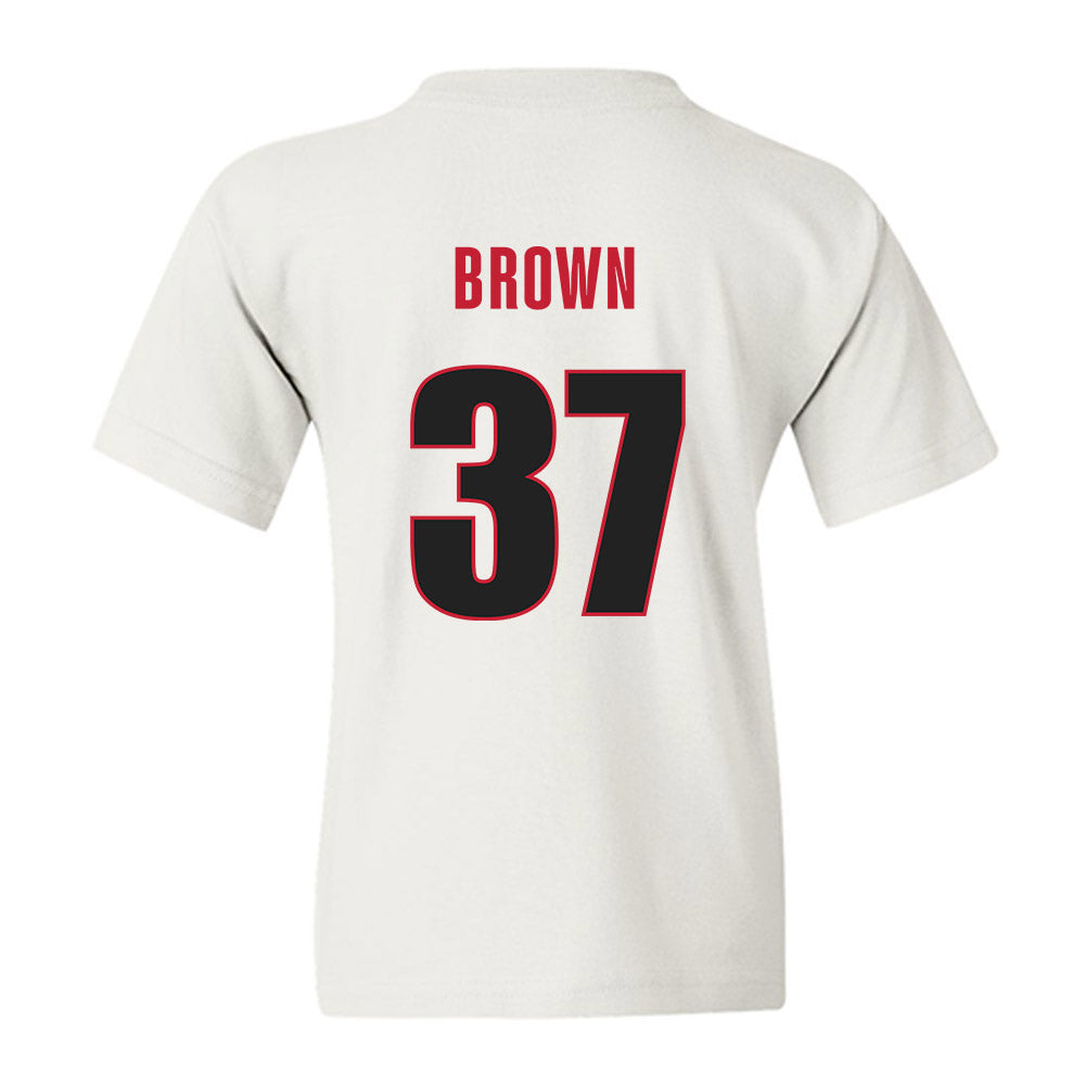 Georgia - NCAA Baseball : Zachary Brown - Classic Shersey Youth T-Shirt-1