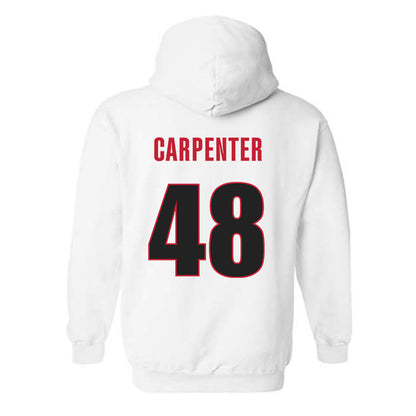 Georgia - NCAA Football : Duncan Carpenter - Classic Shersey Hooded Sweatshirt-1