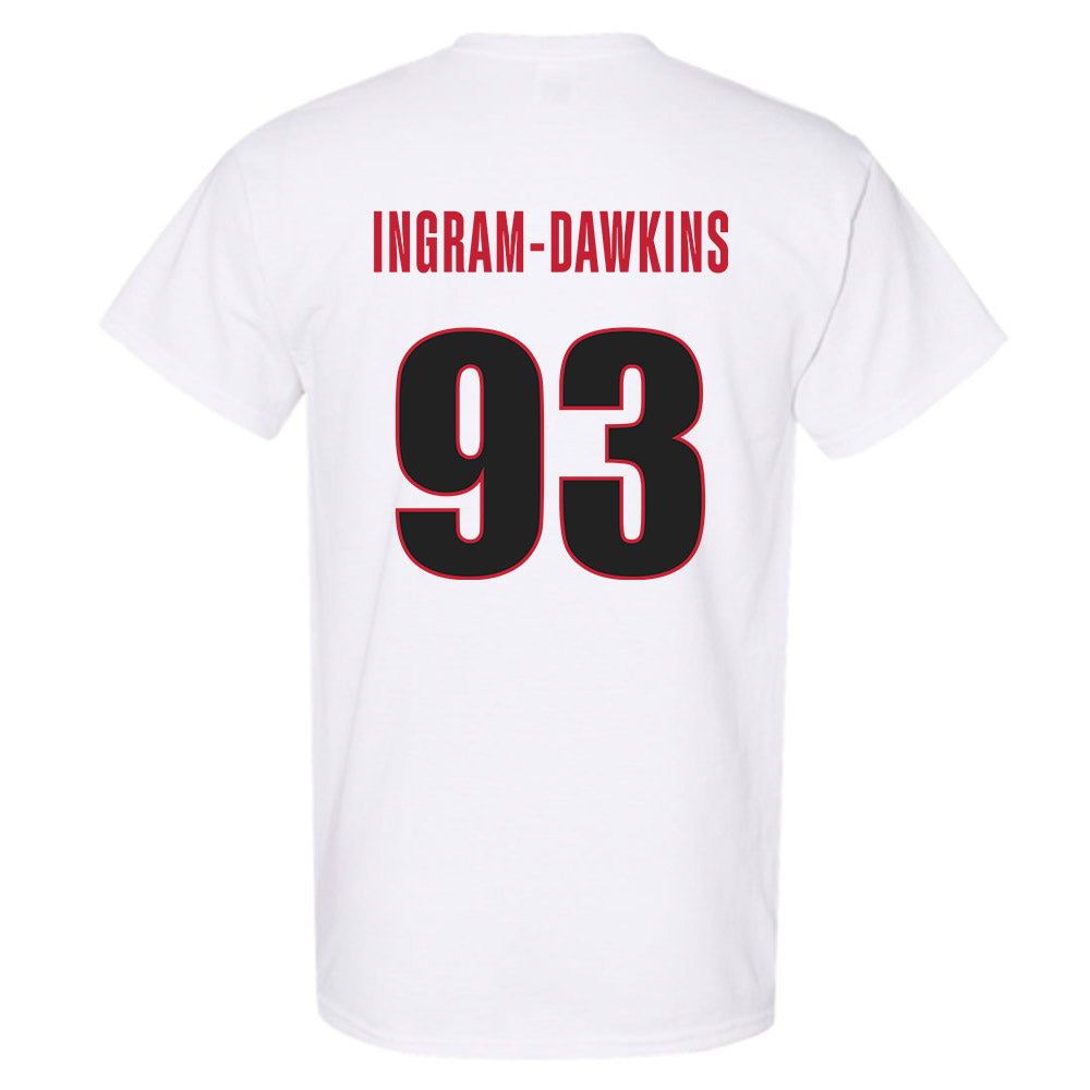 Georgia - NCAA Football : Tyrion Ingram-Dawkins - Classic Shersey T-Shirt-1