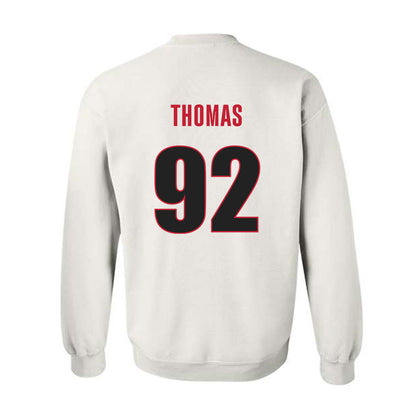 Georgia - NCAA Football : Jordan Thomas - Classic Shersey Crewneck Sweatshirt-1