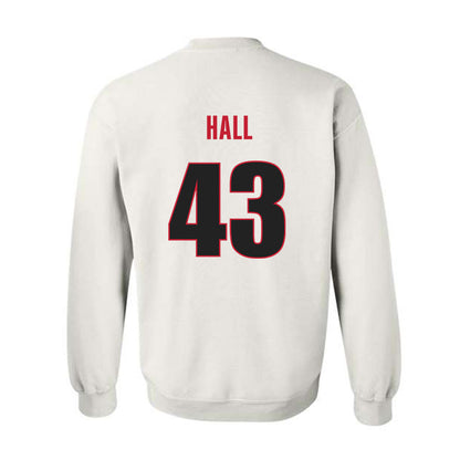 Georgia - NCAA Football : Ali Hall - Classic Shersey Crewneck Sweatshirt-1