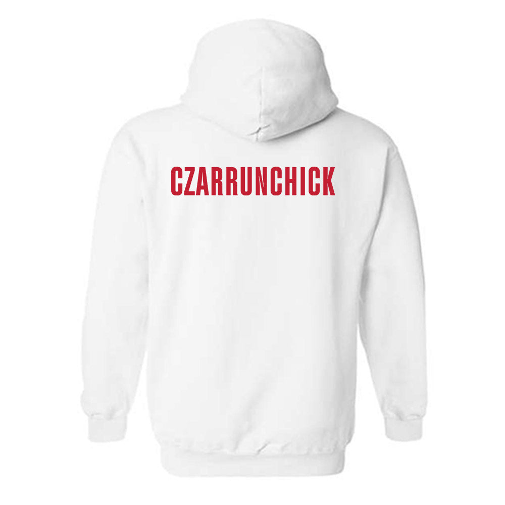 Georgia - NCAA Women's Gymnastics : Alexis Czarrunchick - Classic Shersey Hooded Sweatshirt-1