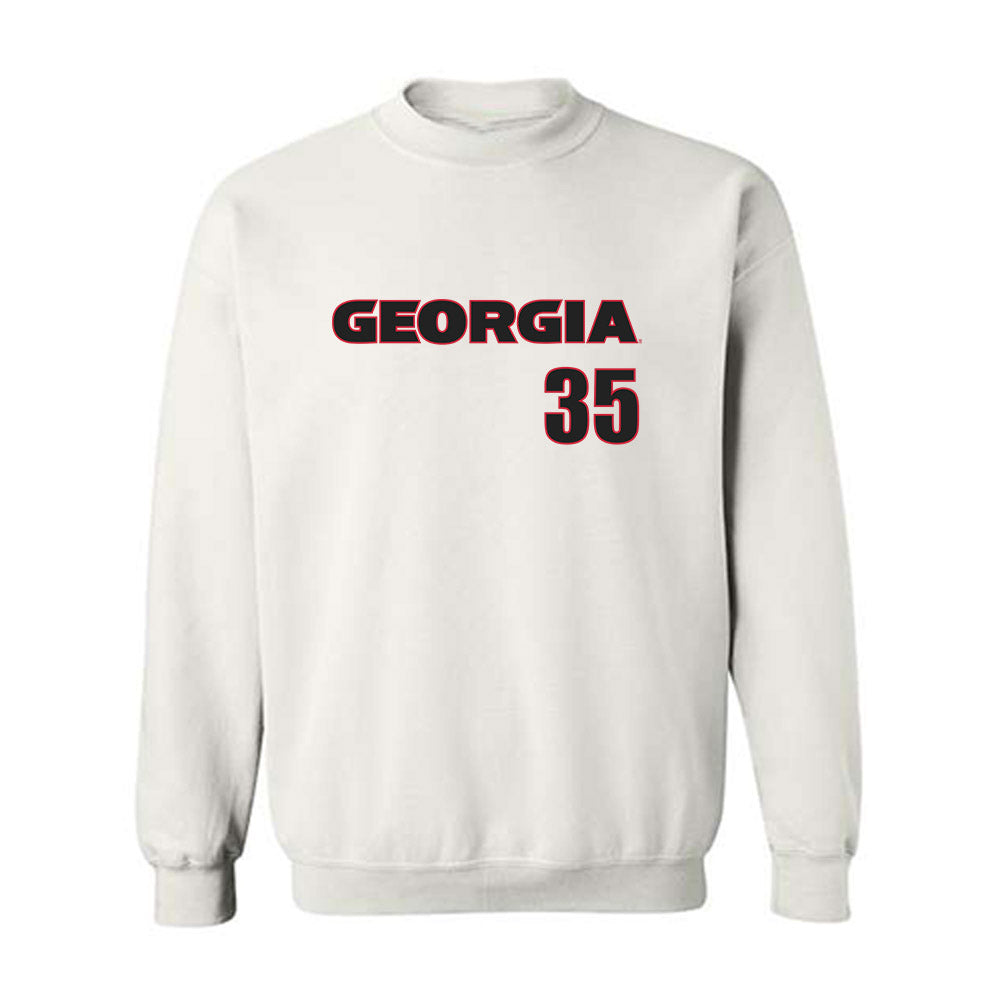 Georgia - NCAA Football : Jacob Fleming - Classic Shersey Crewneck Sweatshirt-0