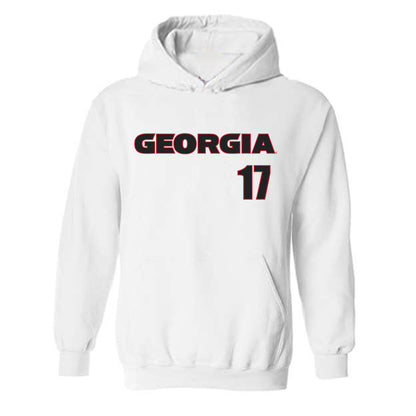 Georgia - NCAA Baseball : Logan Jordan - Classic Shersey Hooded Sweatshirt-0