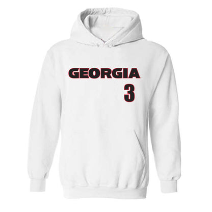 Georgia - NCAA Football : Nate Frazier Jr - Classic Shersey Hooded Sweatshirt-0