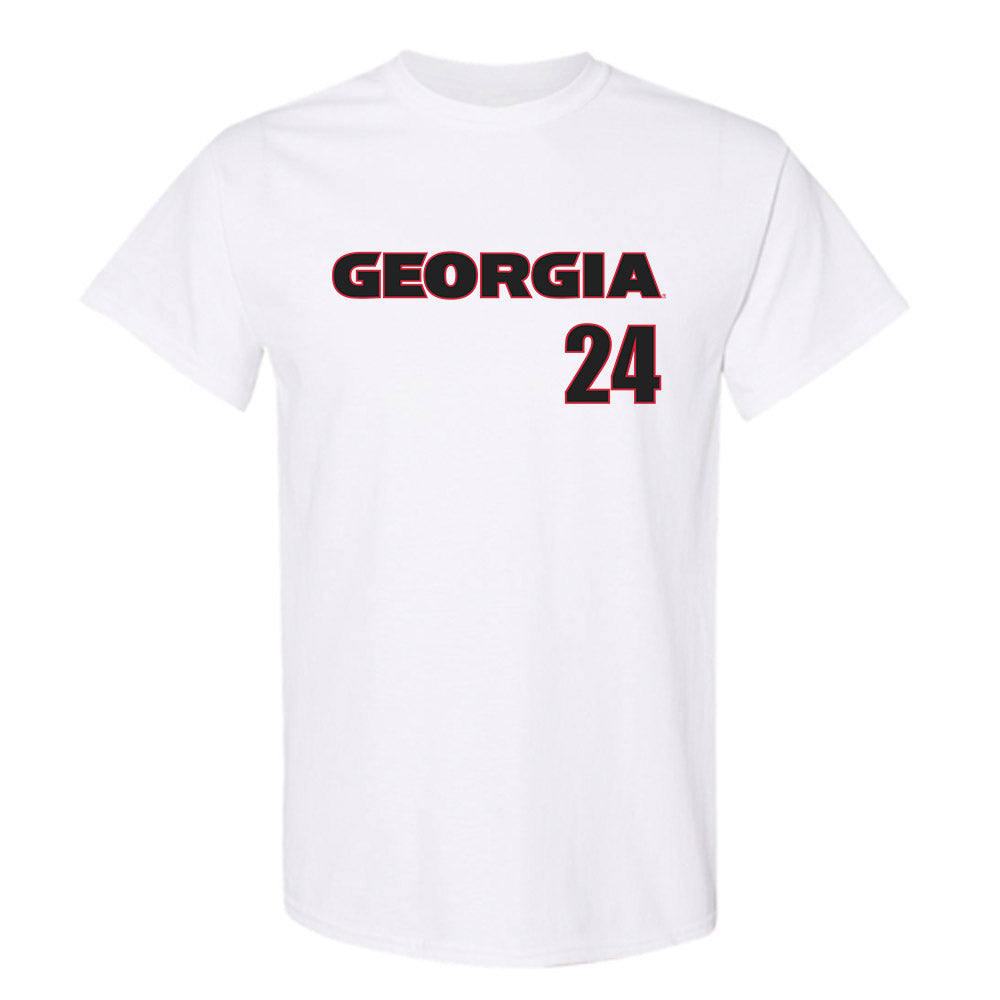 Georgia - NCAA Women's Basketball : Indya Davis - Classic Shersey T-Shirt-0