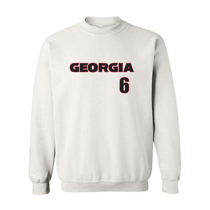 Georgia - NCAA Men's Basketball : Somtochukwu Cyril - Classic Shersey Crewneck Sweatshirt-0