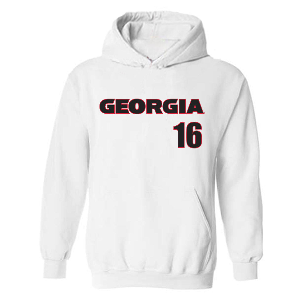 Georgia - NCAA Football : Maurice Hayes - Classic Shersey Hooded Sweatshirt-0