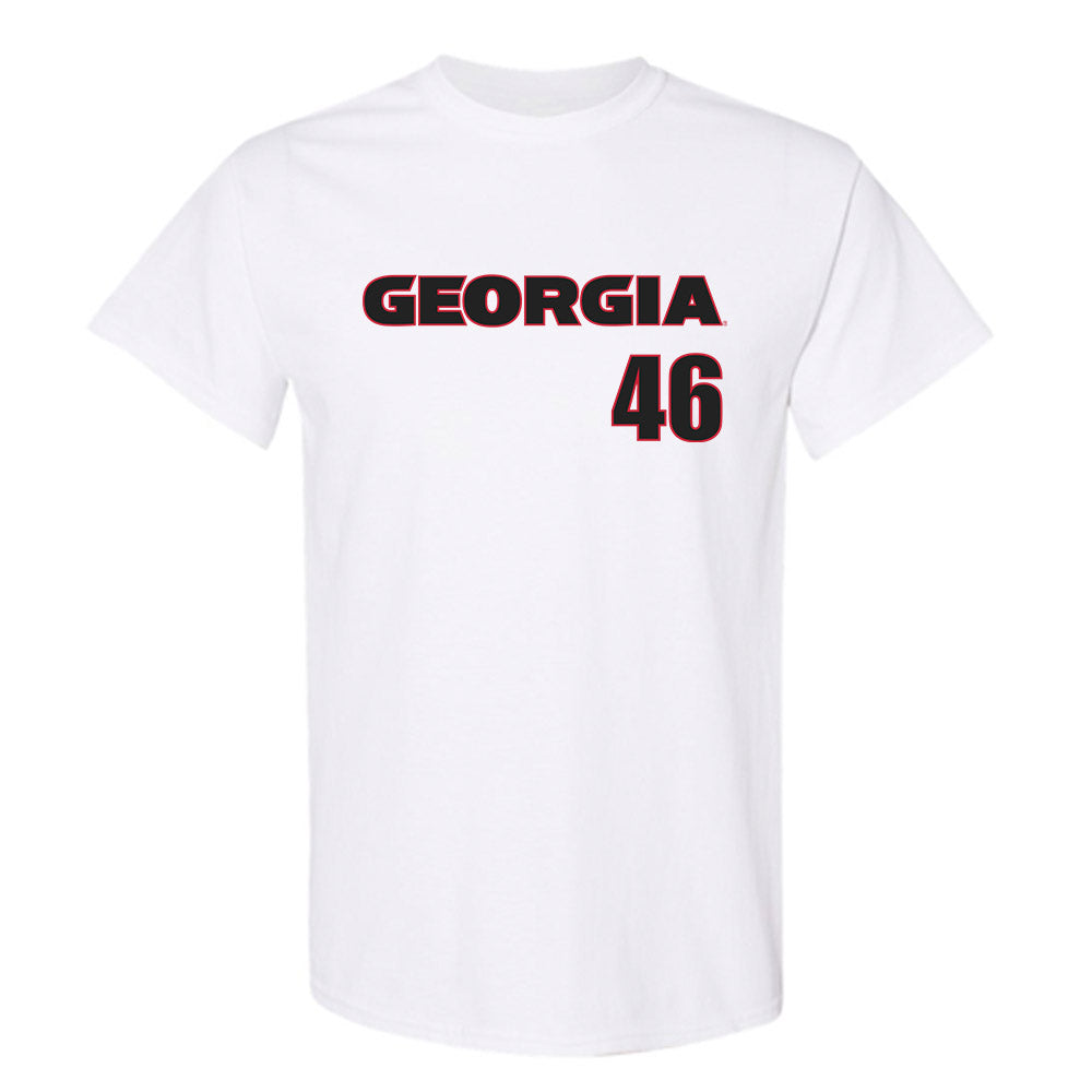 Georgia - NCAA Baseball : Zach DeVito - Classic Shersey T-Shirt-0