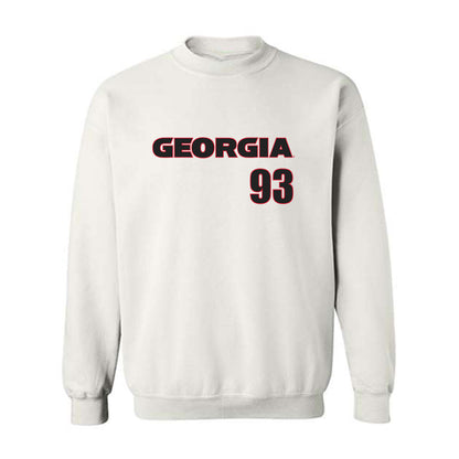 Georgia - NCAA Football : Tyrion Ingram-Dawkins - Classic Shersey Crewneck Sweatshirt-0