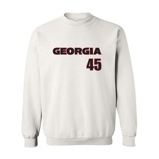 Georgia - NCAA Baseball : Bradley Stewart - Classic Shersey Crewneck Sweatshirt-0