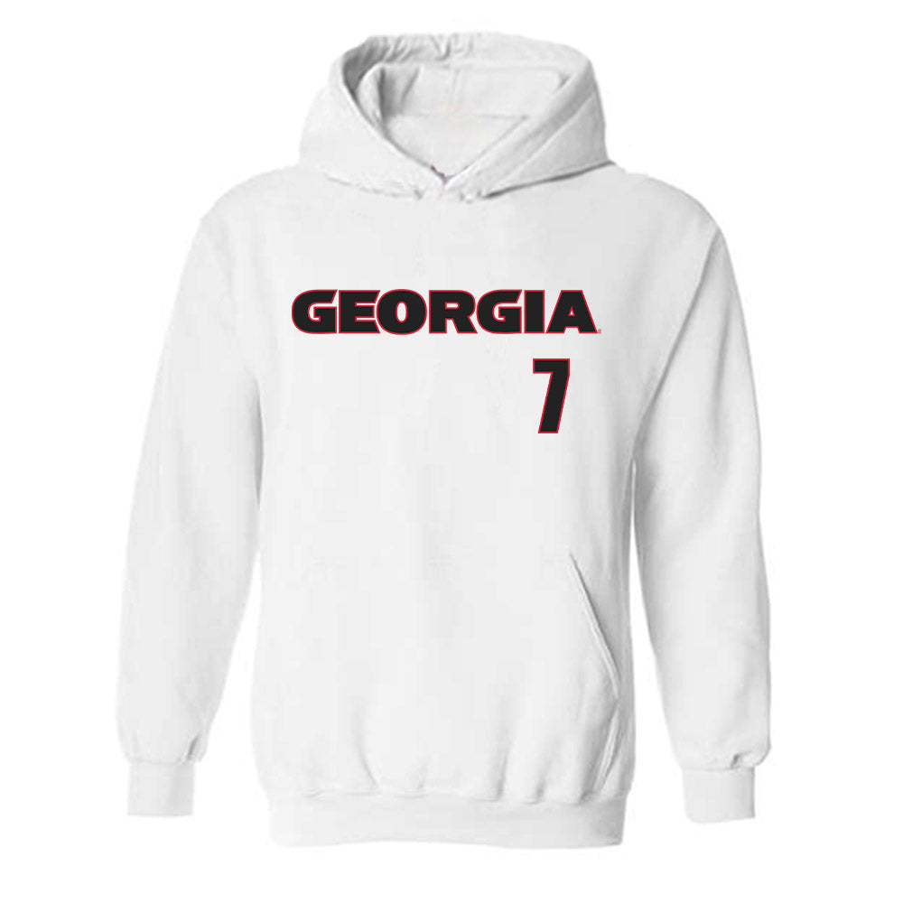 Georgia - NCAA Women's Soccer : Sophia Brelage - Classic Shersey Hooded Sweatshirt-0