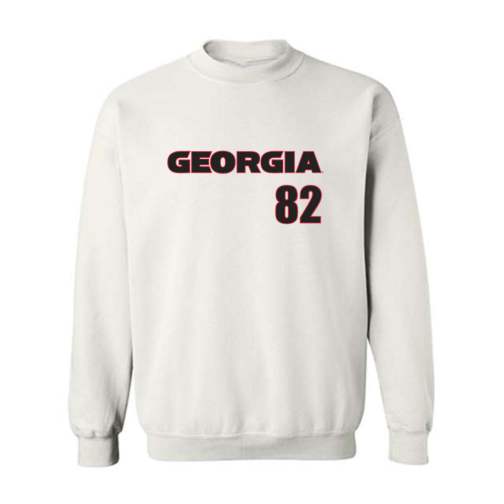 Georgia - NCAA Football : Colton Heinrich - Classic Shersey Crewneck Sweatshirt-0