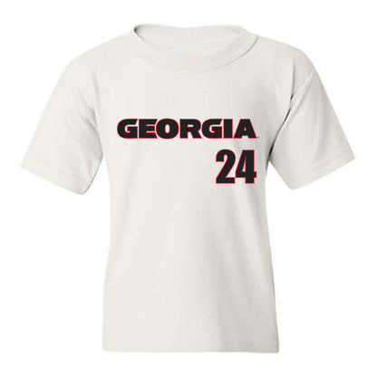 Georgia - NCAA Baseball : Charlie Condon - Classic Shersey Youth T-Shirt-0